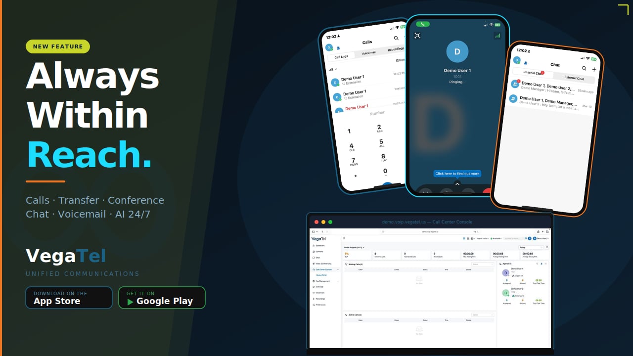 VegaTel Chrome Extension